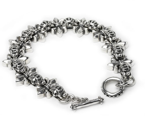 ロイヤルオーダー 【本国オーダー・受注生産】DOUBLE FDL W/CROWN BEAD