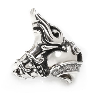 【本国オーダー・受注生産】Flaming Heart Ring