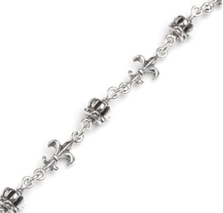 【本国オーダー・受注生産】Tiny FDL and Tiny Regal Crown Alternate Bracelet