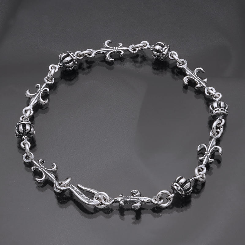 【本国オーダー・受注生産】Tiny FDL and Tiny Regal Crown Alternate Bracelet