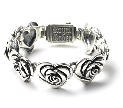 【本国オーダー・受注生産】Heart Rose Links with Crown Box