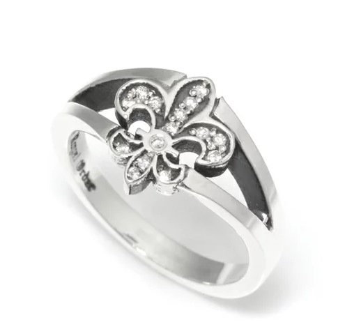 【本国オーダー・受注生産】SERENDIPITY FDL OPEN BAND W DIAMONDS