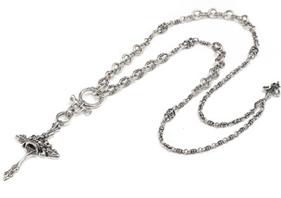 【本国オーダー・受注生産】Peezy Chain w C Chain & SP12 Crown Cross