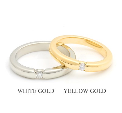 HALO RING w/DIAMOND18K　YELLOWGOLD