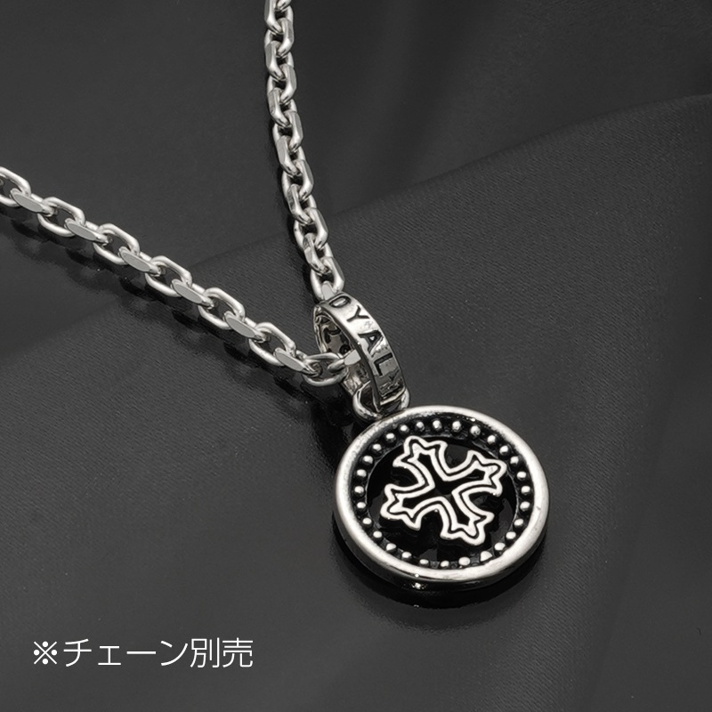 TINY CROSS MEDALLION