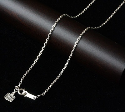 4FaceCutChain 0.5mm  [SILVER925]【レターパック・ゆうパケット発送商品】