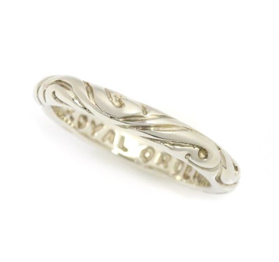 ロイヤルオーダー RIBBON BAND18K WHITEGOLD 詳細ページ 【公式