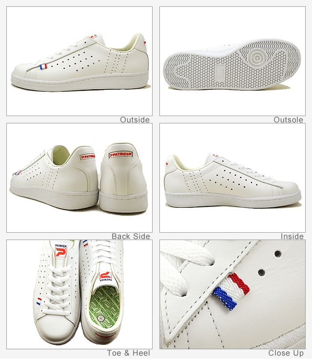 PATRICK パトリック QUEBEC ケベック WHT ホワイト 靴 スニーカー