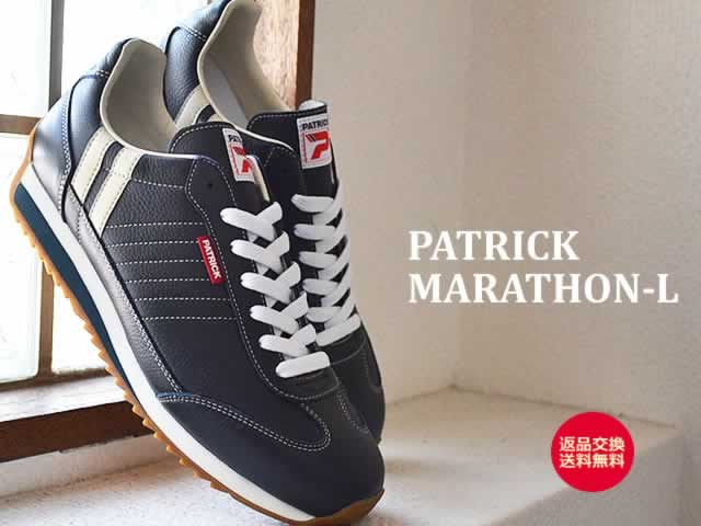 PATRICK �ѥȥ�å� MARATHON-L �ޥ饽��쥶�� BLK �֥�å� �� ���ˡ����� ���塼�� �����ʸ�����̵����