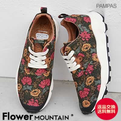 Flower MOUNTAIN �ե� �ޥ���ƥ� PAMPAS �ѥ�ѥ� BLACK(RED) �� ���ˡ����� ���塼�� �����ʸ�����̵����