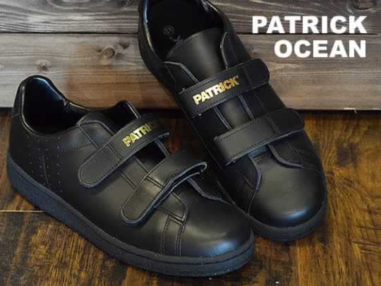 PATRICK パトリック OCEAN オーシャン NOIR ノアール 靴 スニーカー
