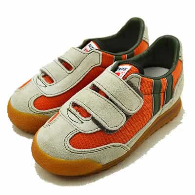 PATRICK パトリック BRONX-V ブロンクス・ベルクロ ORG オレンジ 14～18cm(1cm刻み) 子供靴 スニーカー キッズシューズ