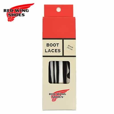 RED WING レッドウィング フラット・ナイロン・ブーツレース ブラック 【2size】 靴ひも シューレース