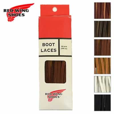 RED WING レッドウィング レザー・ブーツレース BOOT LACES 80inch 200cm 【6色】 靴ひも シューレース