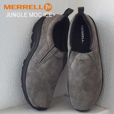 MERRELL メンズ レディース JUNGLE MOC ICE+ GUNSMOKE 靴 スニーカー シューズ スリップオン