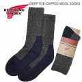 RED WING ��åɥ����� DEEP TOE-CAPPED WOOL SOCKS NAVY �֡����� ����