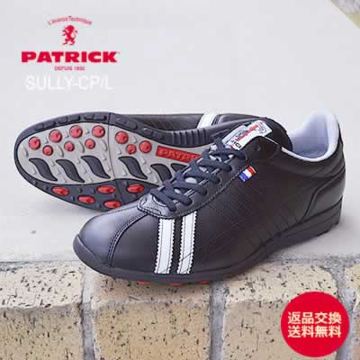 ゴルフシューズ　パトリック　SULLY-C/P 43 27cm PATRICK PATRICK パトリック SULLY-CUP/L シュリ―・カップ/レザー BLK