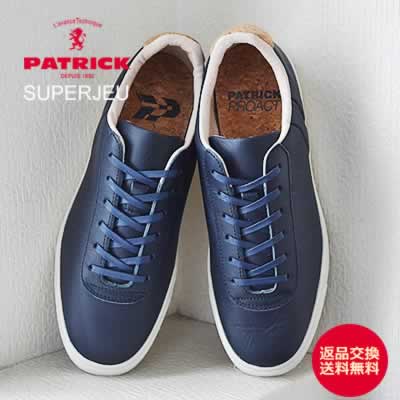 PATRICK パトリック SUPERJEU スーペルジュ NVY ネイビー 靴