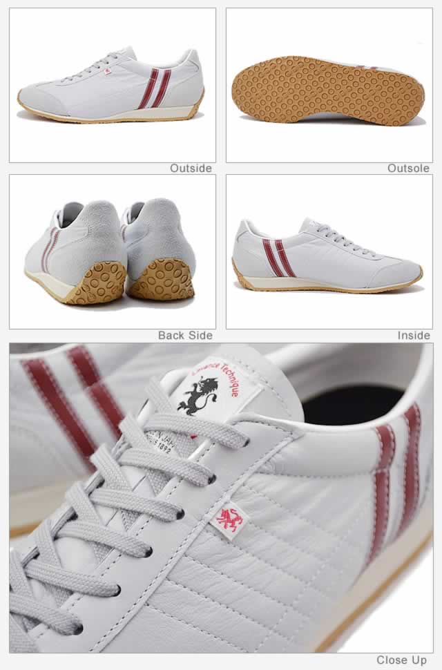 未使用に近い　パトリック　アイリス　グレー／ボルドー　19800円 Patrick Iris Gray Bordeaux PATRICK IRIS GY/BD 232314