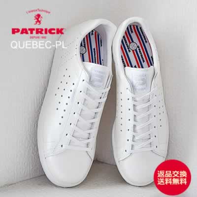 PATRICK パトリック QUEBEC-PL ケベック・パール WH ホワイト 靴 スニーカー シューズ【返品交換送料無料】