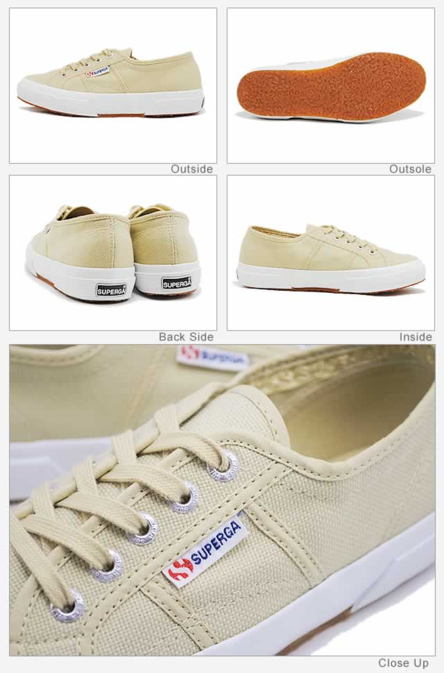 ★SALE★SUPERGA スペルガ 2750-COTU CLASSIC レディース BEIGE ベージュ 靴 キャンバス スニーカー  シューズ※サイズ小さめ- アルカヤ靴店オンラインショップ