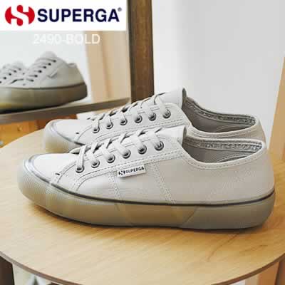 SUPERGA ڥ륬 2490-BOLD GREY COLOMBA-BLACK 졼  ֥å  Х ˡ 塼