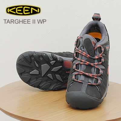 KEEN キーン レディース TARGHEE II WP ターギー2 ウォータープルーフ MAGNET/CORAL マグネット/コーラル ブーツ 靴 スニーカー シューズ 防水 アウトドア トレッキング ハイキング フェス 【返品交換送料無料】