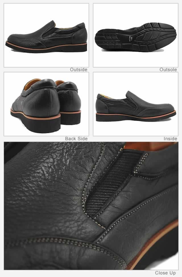 YAMATO ism ヤマトイズム YA-3302 BL ブラック ディアスキン 鹿革 軽量