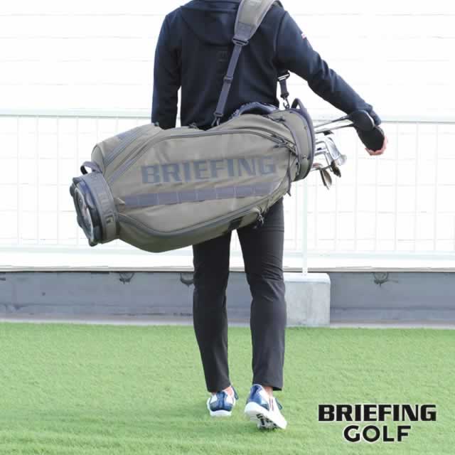 【即納】BRIEFING GOLF ブリーフィング ゴルフ キャディバッグ CR-5 #03 TL RANGER GREEN レンジャーグリーン メンズ レディース　【正規取扱店】ルフエ ruffue 4.35kg 9.5口径 プロ仕様