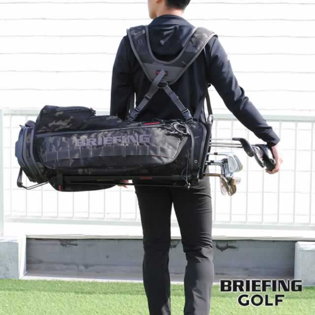 【即納】BRIEFING GOLF ブリーフィング ゴルフ キャディバッグ スタンド CR-4 #03 1000D MULTICAM BLACK マルチカモブラック メンズ レディース　【正規取扱店】ルフエ ruffue 3.75kg 9.5口径 プロユース アスリート