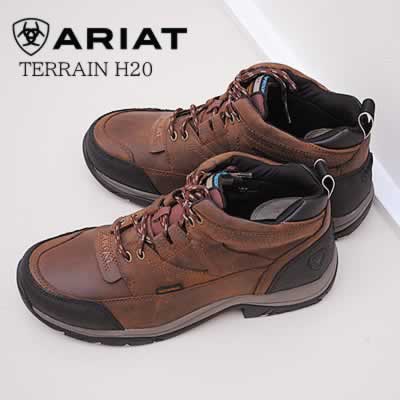 40％OFF ARIAT TERRAIN H20 アリアット テレイン H20 DISTRESSED BROWN ディストレスト ブラウン ワイド 幅広 メンズ   アウトドア ハイキング ブーツ 防水 ☆40％OFF☆ARIAT TERRAIN H20 アリアット テレイン H20 DISTRESSED