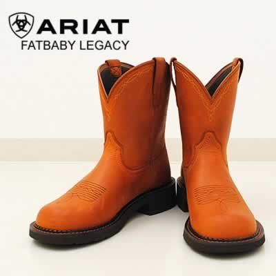 ��40��OFF��ARIAT FATBABY LEGACY ���ꥢ�å� �ե��åȥ٥��ӡ� �쥬���� COGNAC ���˥�å� ������� ��ǥ����� �����ȥɥ� ��� �֡��� ���� ���������� �ɿ� �� ������ ���塼��