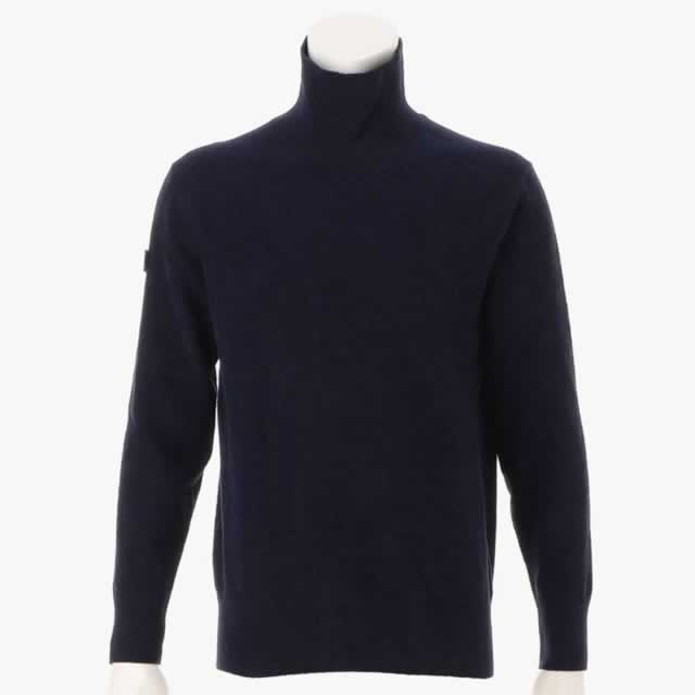 【即納】BRIEFING GOLF ブリーフィング ゴルフ モールヤーン タートルネックニット MS MOLE YARN TURTLE NECK KNIT ネイビー ニット メンズ 【正規取扱店】ルフエ ruffue