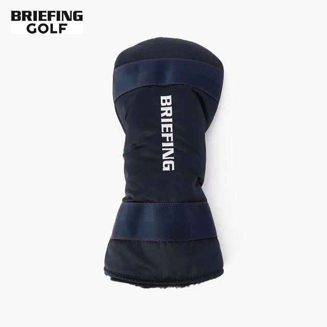 【即納】BRIEFING GOLF ブリーフィング ゴルフ ドライバーカバー DRIVER COVER ECO TWILL NAVY ネイビー メンズ レディース 【正規取扱店】ルフエ ruffue