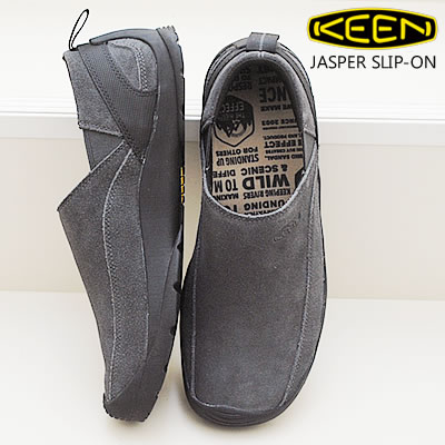 30%OFF KEEN キーン メンズ JASPER SLIP-ON ジャスパー スリップオン MAGNET/BLACK マグネット/ブラック 靴 スニーカー シューズ アウトドア フェス