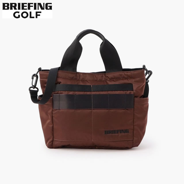 【即納】BRIEFING GOLF ブリーフィング ゴルフ CART TOTE ECO TWILL HOL カート トート エコツイル BROWN ブラウン メンズ レディース カートトート カートバック【正規取扱店】ルフエ ruffue