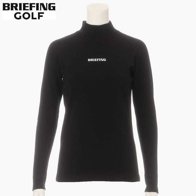 【即納】BRIEFING GOLF ブリーフィング ゴルフ HOL WS WOOL HEAT UNDER SHIRT ウィメンズ ウール ヒート アンダー シャツ BLACK ブラック インナー レディース 【正規取扱店】ルフエ ruffue