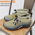 ��30��OFF��MERRELL ���� ��� ��ǥ����� JUNGLE MOC EVO WINTER MID WATERPROOF ����󥰥��å� ���� �����󥿡� �ߥå� �����������ץ롼�� OLIVE ���꡼�� ��˥��å��� �����󥿡��֡��� �� ���塼�� �ɿ� �ɴ�