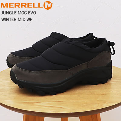 ��30��OFF��MERRELL ���� ��� ��ǥ����� WINTER MOC ZERO �����󥿡���å� ���� BLACK �֥�å� ��˥��å��� �֡��� �� ���塼�� �ɿ� �ɴ�