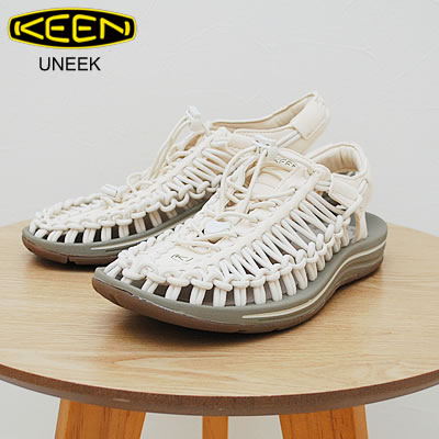 KEEN キーン ウィメンズ UNEEK ユニーク WHITE CAP/CORNSTALK ホワイトキャップ/コーンストーク サンダル 靴 スニーカー シューズ アウトドア キャンプ コンフォート レディース 【返品交換送料無料】