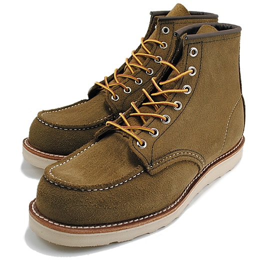 レッドウィング 8881 クラシックモック オリーブモハヴェ US8D RED WING レッドウィング 8881 CLASSIC WORK 6