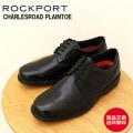 ROCKPORT åݡ Charlesroad Captoe 㡼륺 ץ졼ȥ RPI-V80553W BLACK ֥å ӥͥ塼 쥶   ʸ̵