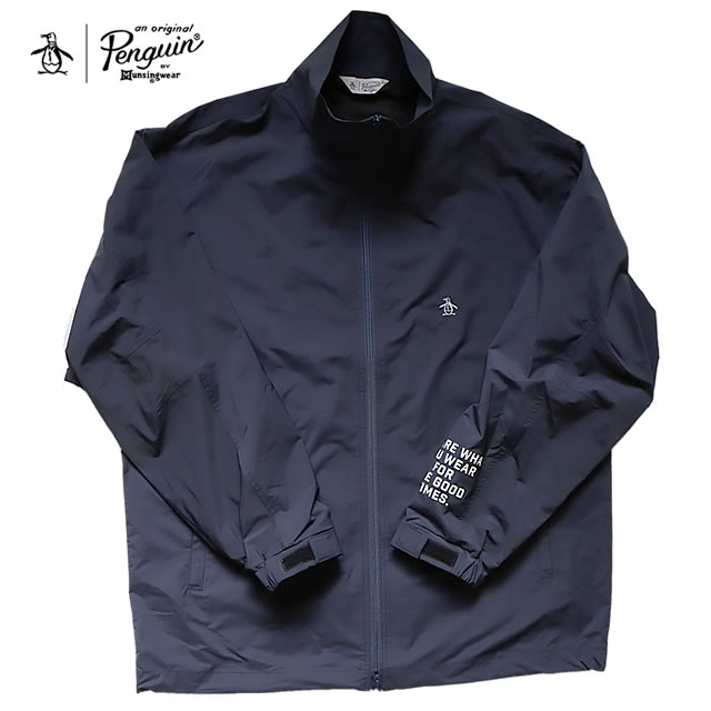 【即納】Penguin by Munsingwear ペンギン バイ マンシングウェア SPRING GOLF JACKET スプリング ゴルフ ジャケット NAVY ネイビー メンズ 【正規取扱店】