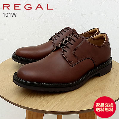 REGAL Walker ꡼륦 ץ졼ȥ 101WAH DARK BROWN ֥饦 ӥͥ塼 EEE »η 塼 եޥ եå㡼      ʸ̵