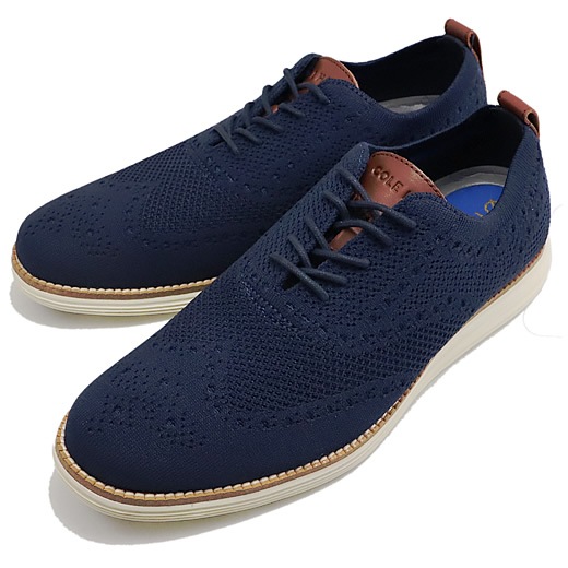 新品COLE HAAN ネイビー スエード ウエッジソールパンプス24.5cm 000000003148_1_8AEDItB.jpg