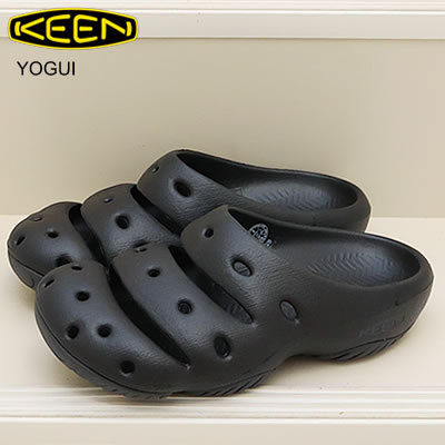 KEEN キーン YOGUI ヨギ サンダル Black/Magnet ブラック/マグネット 靴 シューズ アウトドア キャンプ コンフォート 抗菌防臭加工 【返品交換送料無料】