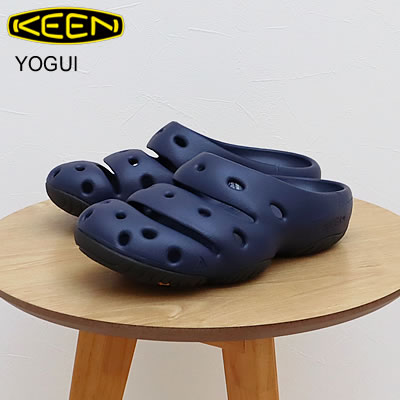 KEEN キーン YOGUI ヨギ サンダル Naval Academy/Naval Academy ナーバル アカデミー/ナーバル 靴 シューズ アウトドア キャンプ コンフォート 抗菌防臭加工 【返品交換送料無料】