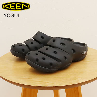 KEEN キーン ウィメンズ YOGUI ヨギ サンダル Black/Magnet ブラック/マグネット 靴 シューズ アウトドア キャンプ コンフォート レディース 抗菌防臭加工 【返品交換送料無料】