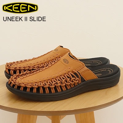 KEEN キーン UNEEK II SLIDE ユニーク ツー スライド CATHAY SPICE/BLACK キャセイスパイス/ブラック サンダル 靴 スニーカー シューズ アウトドア キャンプ コンフォート 【返品交換送料無料】