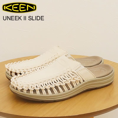 KEEN キーン ウィメンズ UNEEK II SLIDE ユニーク ツー スライド ユニーク Birch/Plaza Taupe バーチ/プラザトープ サンダル 靴 スニーカー シューズ アウトドア キャンプ コンフォート レディース 【返品交換送料無料】